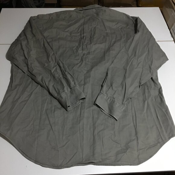 Ralph Lauren Blaire Mens Large Gray Long Sleeve Button Down Shirt - Picture 4 of 6